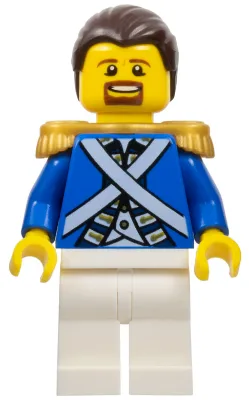 Bluecoat Sergeant 1 - Brown Moustache and Goatee