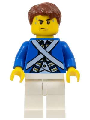 Bluecoat Soldier 5 - Sweat Drops, Reddish Brown Hair