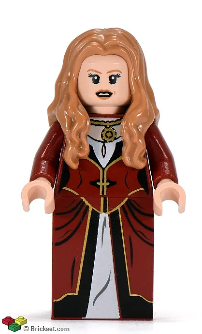 Elizabeth Swann - Donkerrode jurk