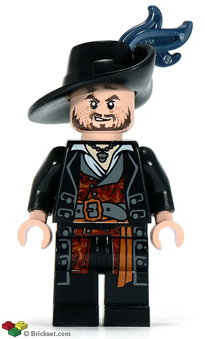 Hector Barbossa - Zwarte Jas