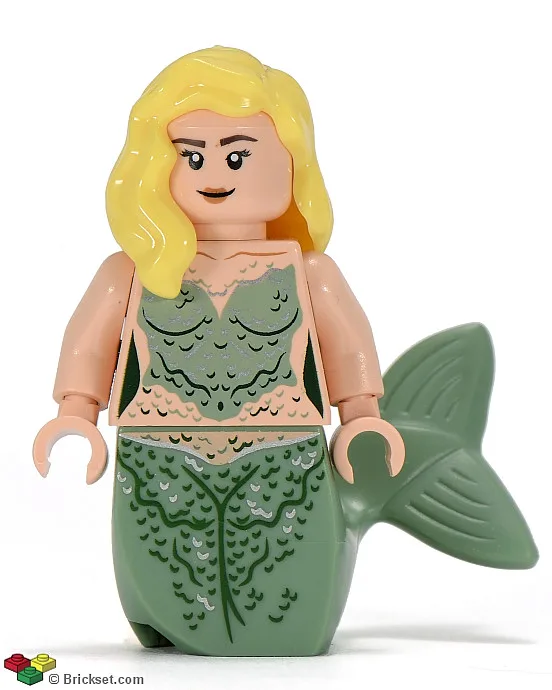 Mermaid, Curved Tail
