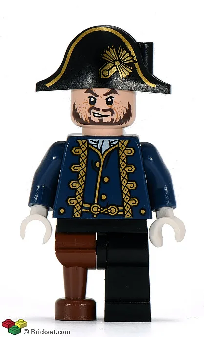 Hector Barbossa – Dunkelblaue Uniform