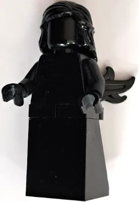Black Pearl Figurehead - Black (Monochrome)
