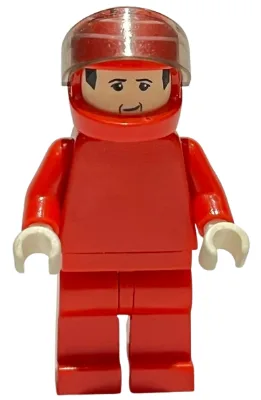 F1 Ferrari - M. Schumacher met helm - zonder torso-stickers