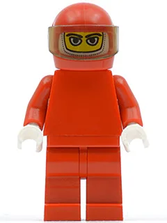 F1 Ferrari Driver with Helmet and Balaclava - without Torso Stickers