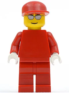 F1 Ferrari-ingenieur - zonder torso-stickers, witte handen