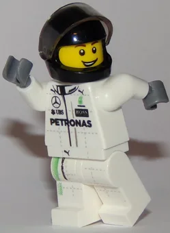 Mercedes F1 W07 Hybrid Driver - Black Helmet