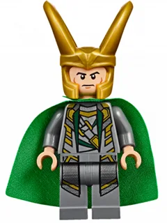 Loki - 3.9cm Height Starched Fabric Cape