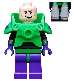 Lex Luthor - Armure de combat, jambes violet foncé