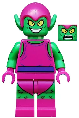 Green Goblin - Bright Green Skin, Magenta Outfit