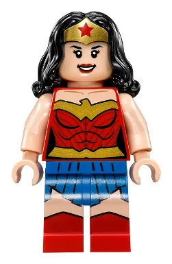 Wonder Woman - Gold Tiara, Blue Skirt