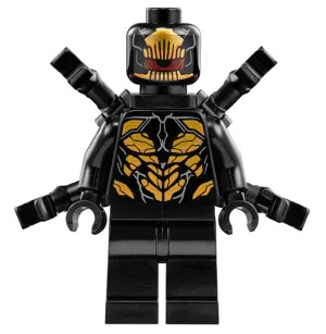 Outrider - Extended Arms, Torso with Long Dark Bluish Gray Tips at Neck