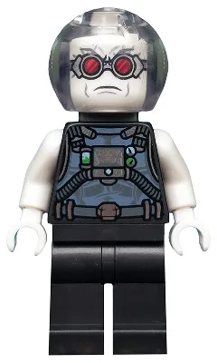 Mr. Freeze, Pearl Dark Gray, Neck Bracket