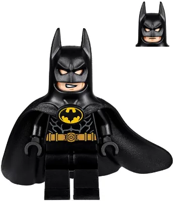 Batman - One Piece Cowl and Cape with Complex Bat Logo (1989)