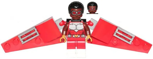 Falcon - Red, Brick Built Wings