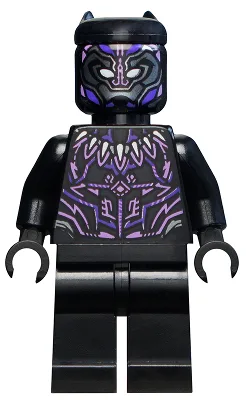 Black Panther - Dark Purple and Lavender Highlights