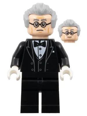 Alfred Pennyworth - Black Tuxedo, Light Bluish Gray Hair