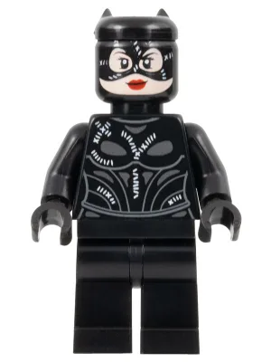 Catwoman - Black Stitched Suit and Mask