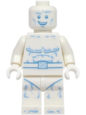 Iceman - Medium Blue Eyes and Mouth