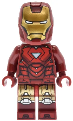 Iron Man - Mark 6 Armor, Large Helmet Visor, Light Nougat Head