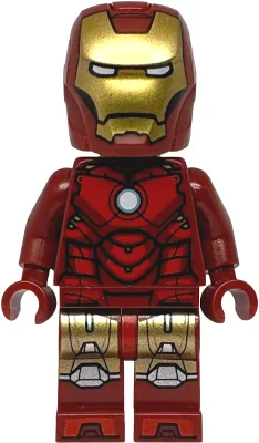 Iron Man - Mark 4 Armor, Large Helmet Visor, Light Nougat Head