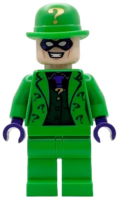 Der Riddler – Hellgrünes Outfit und Melone