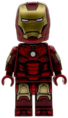 Iron Man - Mark 3-pantser, bedrukte armen