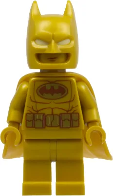 Batman – Perlgoldener Anzug, flexibler Gummiumhang