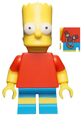 Bart Simpson, Die Simpsons, Staffel 1 (Nur Minifigur, ohne Ständer und Zubehör)