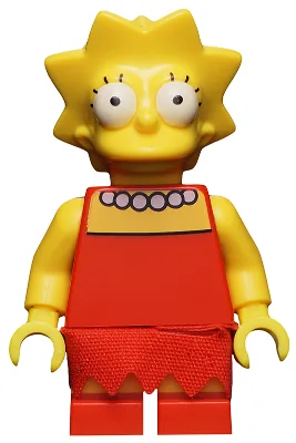 Lisa Simpson, Die Simpsons, Staffel 1 (Nur Minifigur, ohne Ständer und Zubehör)