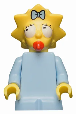 Maggie Simpson, Die Simpsons, Staffel 1 (Nur Minifigur, ohne Ständer und Zubehör)