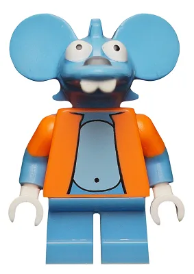 Itchy, Die Simpsons, Serie 1 (Nur Minifigur, ohne Ständer und Zubehör)