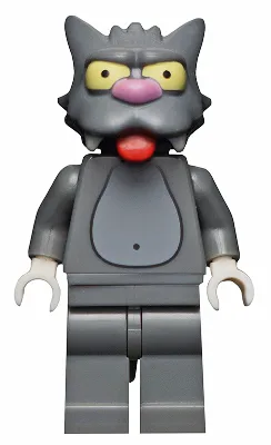 Scratchy, Die Simpsons, Serie 1 (Nur Minifigur, ohne Ständer und Zubehör)