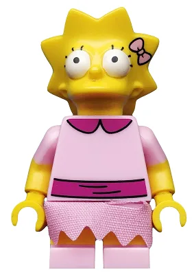 Lisa, Les Simpson, Saison 2 (Minifigurine uniquement, sans support ni accessoires)