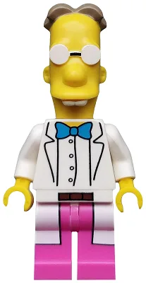 Professeur Frink, Les Simpson, Saison 2 (Minifigurine uniquement, sans socle ni accessoires)