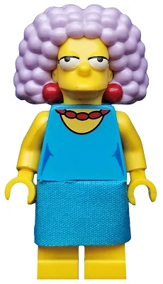 Selma, Les Simpson, Saison 2 (Minifigurine uniquement, sans support ni accessoires)