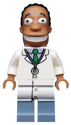 Dr. Hibbert, Les Simpson, Saison 2 (Minifigurine uniquement, sans socle ni accessoires)