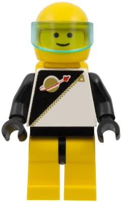 Futuron - Zwart/geel met gele helm