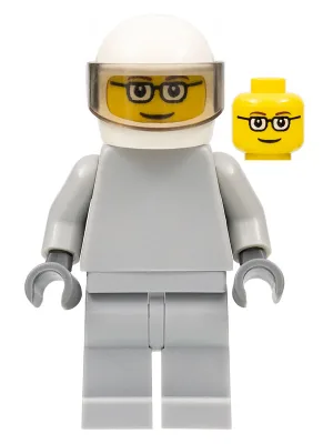 Star Justice Astronaut 2 - ohne Torso-Aufkleber (Brille)