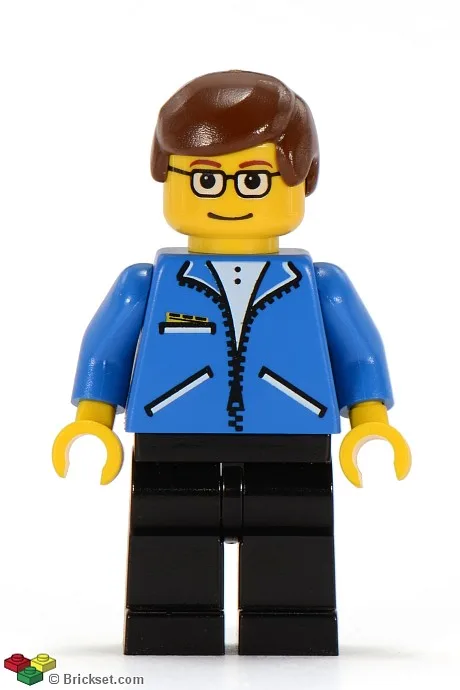 Peter Parker 1 – Jacke blau, Beine schwarz, Haare braun