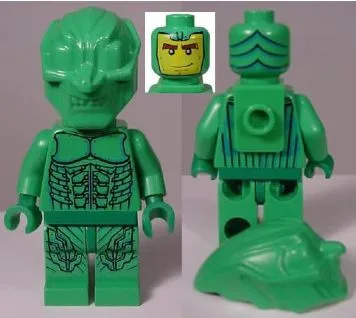 Grüner Kobold mit Halshalterung
