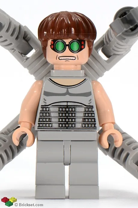 Dr. Octopus (Otto Octavius) / Doc Ock, hellblaugrauer Torso, hellblaugraue Beine - mit Armen