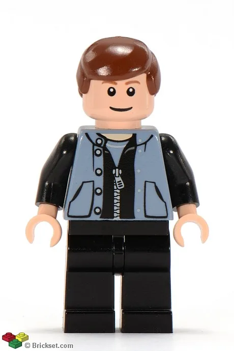 Peter Parker 3 - Gilet bleu sable, jambes noires
