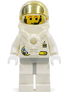 Ruimtehaven - Astronaut C1, witte benen met lichtgrijze heupen, ademhalingsapparatuur
