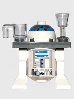 Astromech-Droide, R2-D2 – Serviertablett in Dunkelblaugrau
