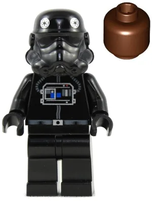 Imperialer TIE-Jägerpilot – Rotbrauner Kopf