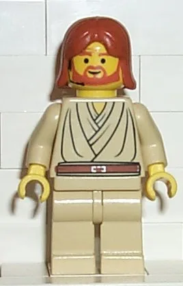 Obi-Wan Kenobi (jung, mit dunkelorangefarbenem Haar und Headset)