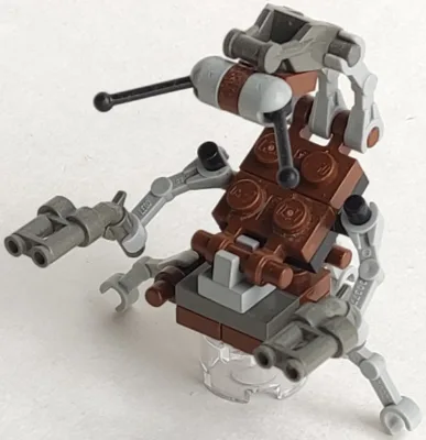 Droideka (droïde destructeur) - Marron, gris clair et gris foncé