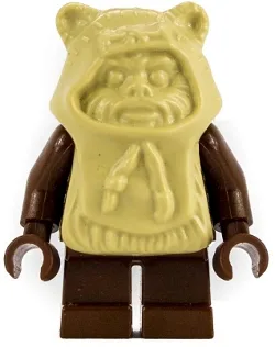 Paploo (Ewok) – Brauner Kopf mit Kapuze