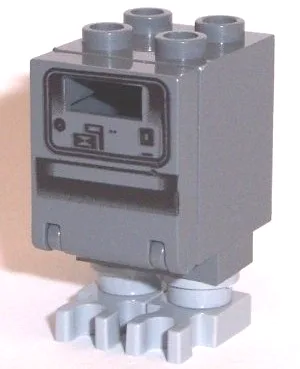 Gonk Droid (GNK Power Droid), donkerblauwgrijs lichaam en lichtblauwgrijze poten